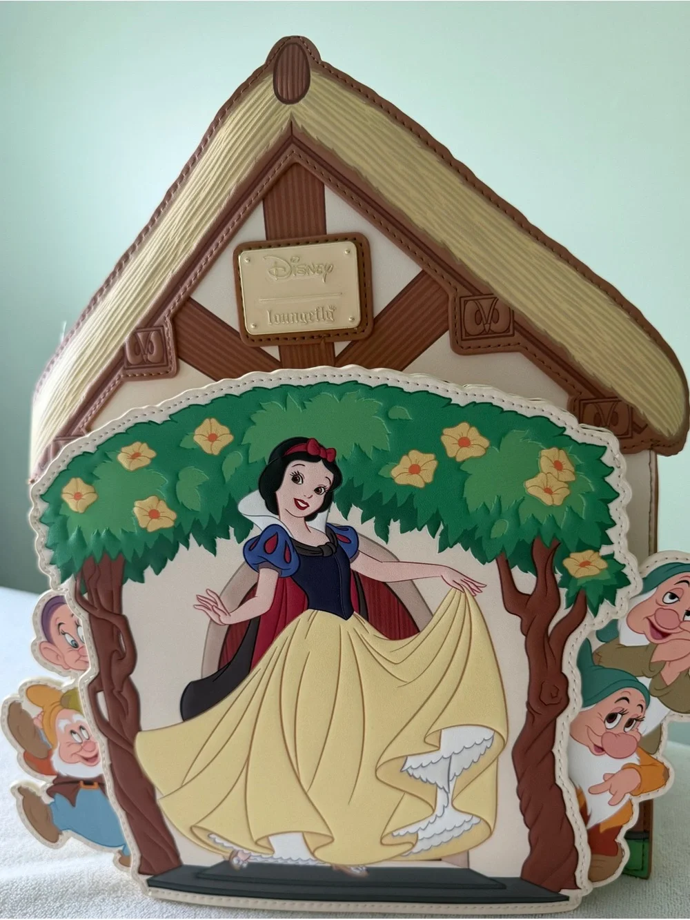 Disney Snow White Loungefly back pack  - Yellow, Blue, Red, Green